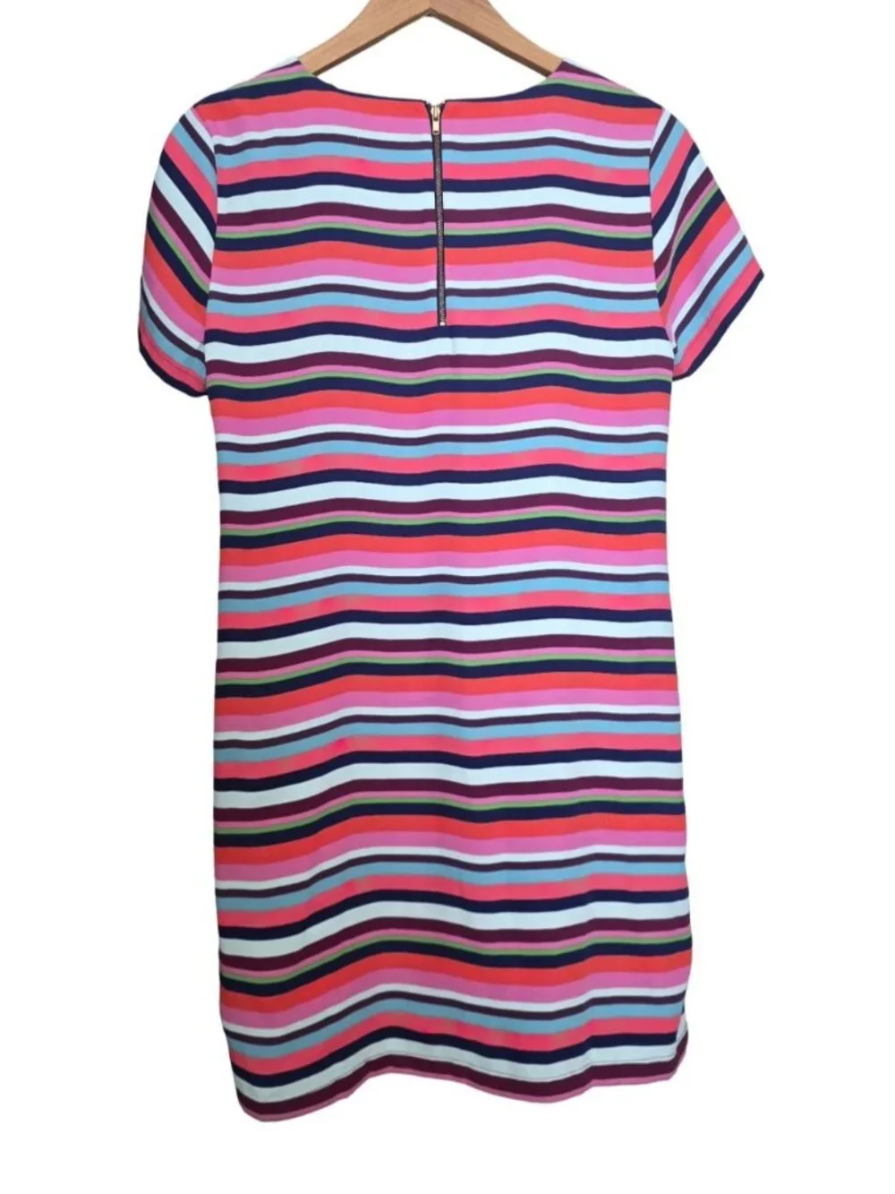 Women's - Cynthia Rowley Striped Short Sleeve Dress, Size 8